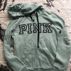 Victoria’s Secret pink zip up hoodie